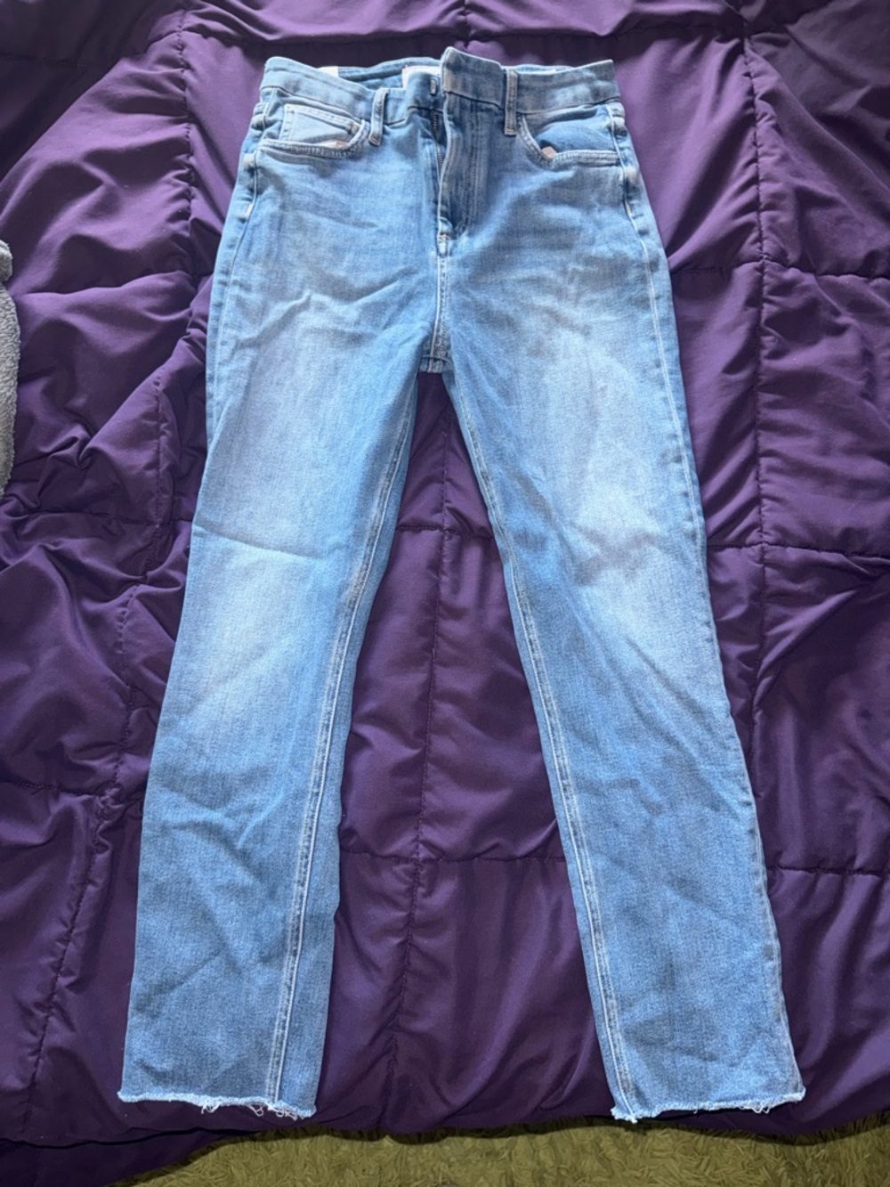 Frank & Eileen Derry Light Blue Straight-Leg Jeans